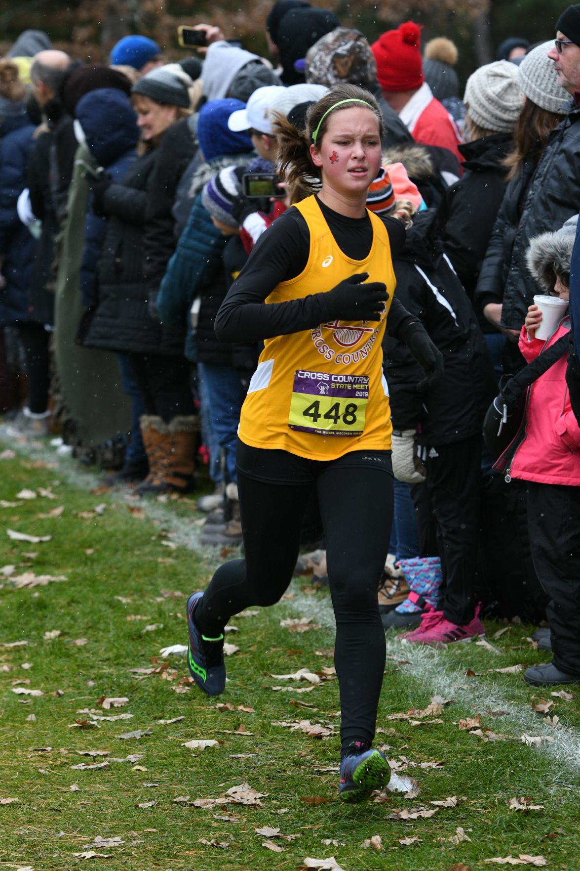 WIAA state cross country photo: Kate Kopotic, Sun Prairie